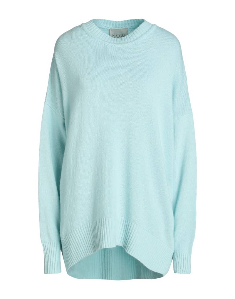 N.O.W. ANDREA ROSATI CASHMERE Pullover Damen Himmelblau von N.O.W. ANDREA ROSATI CASHMERE