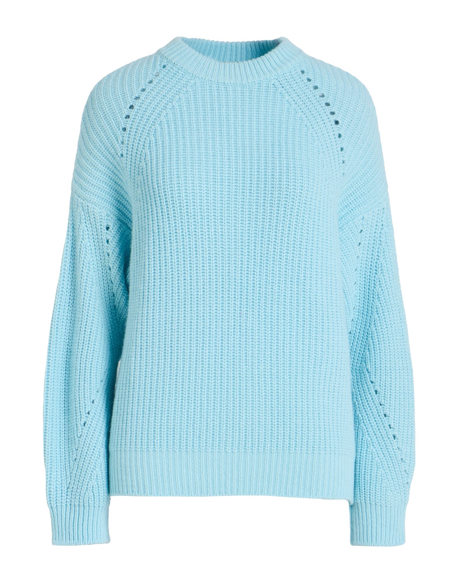 N.O.W. ANDREA ROSATI CASHMERE Pullover Damen Himmelblau von N.O.W. ANDREA ROSATI CASHMERE