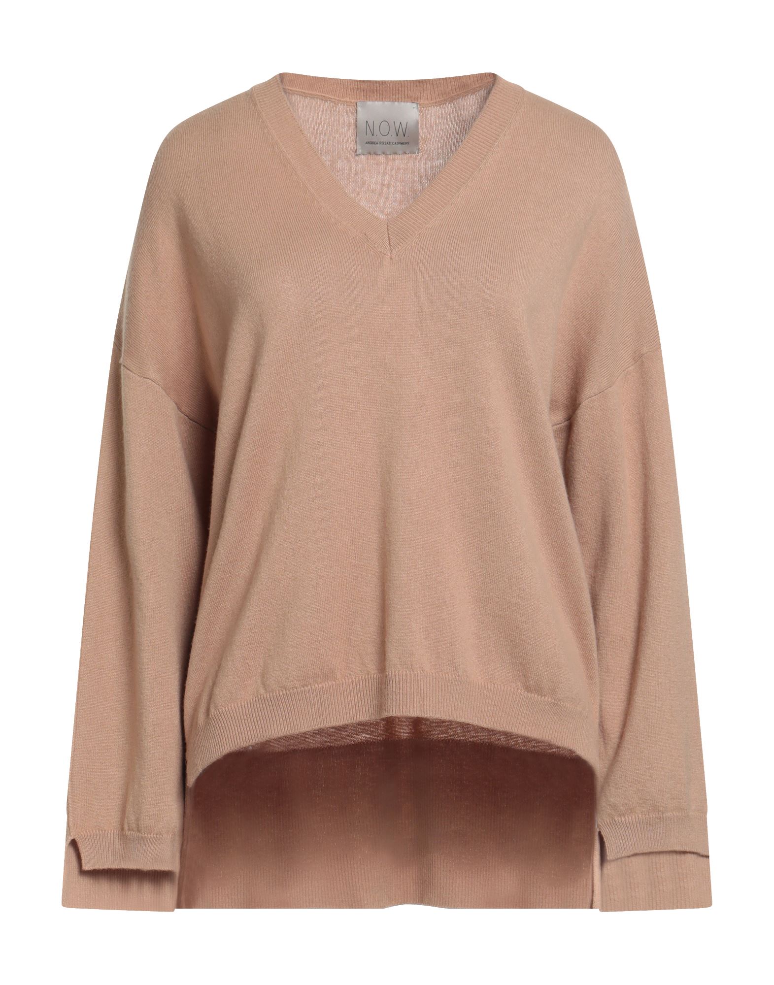N.O.W. ANDREA ROSATI CASHMERE Pullover Damen Kamel von N.O.W. ANDREA ROSATI CASHMERE