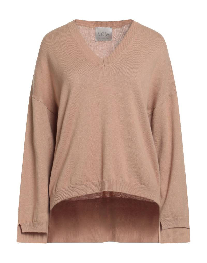 N.O.W. ANDREA ROSATI CASHMERE Pullover Damen Kamel von N.O.W. ANDREA ROSATI CASHMERE