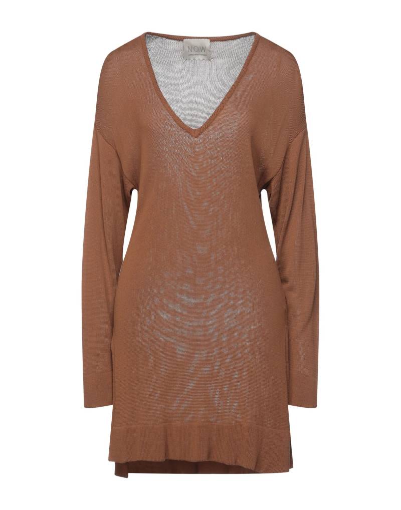 N.O.W. ANDREA ROSATI CASHMERE Pullover Damen Lederfarben von N.O.W. ANDREA ROSATI CASHMERE