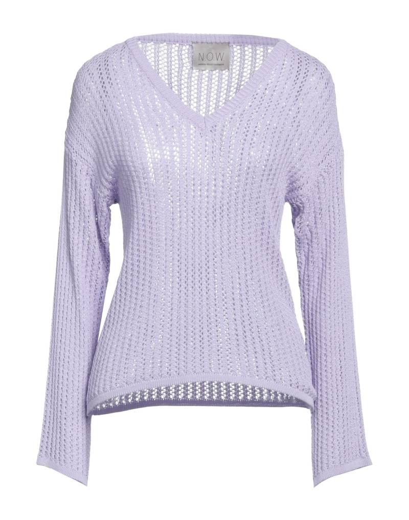 N.O.W. ANDREA ROSATI CASHMERE Pullover Damen Lila von N.O.W. ANDREA ROSATI CASHMERE
