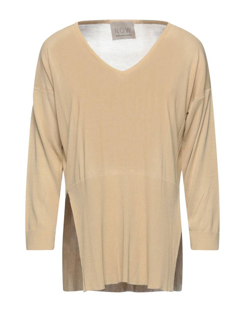 N.O.W. ANDREA ROSATI CASHMERE Pullover Damen Sand von N.O.W. ANDREA ROSATI CASHMERE