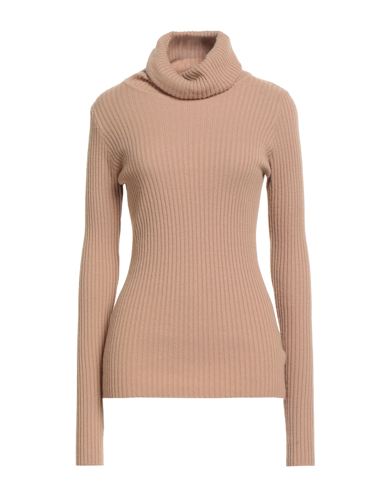 N.O.W. ANDREA ROSATI CASHMERE Rollkragenpullover Damen Beige von N.O.W. ANDREA ROSATI CASHMERE