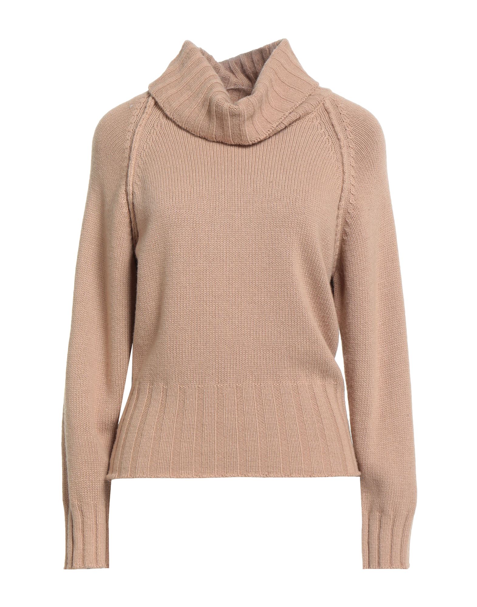 N.O.W. ANDREA ROSATI CASHMERE Rollkragenpullover Damen Beige von N.O.W. ANDREA ROSATI CASHMERE