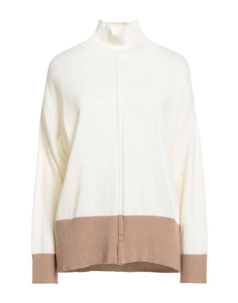 N.O.W. ANDREA ROSATI CASHMERE Rollkragenpullover Damen Beige von N.O.W. ANDREA ROSATI CASHMERE