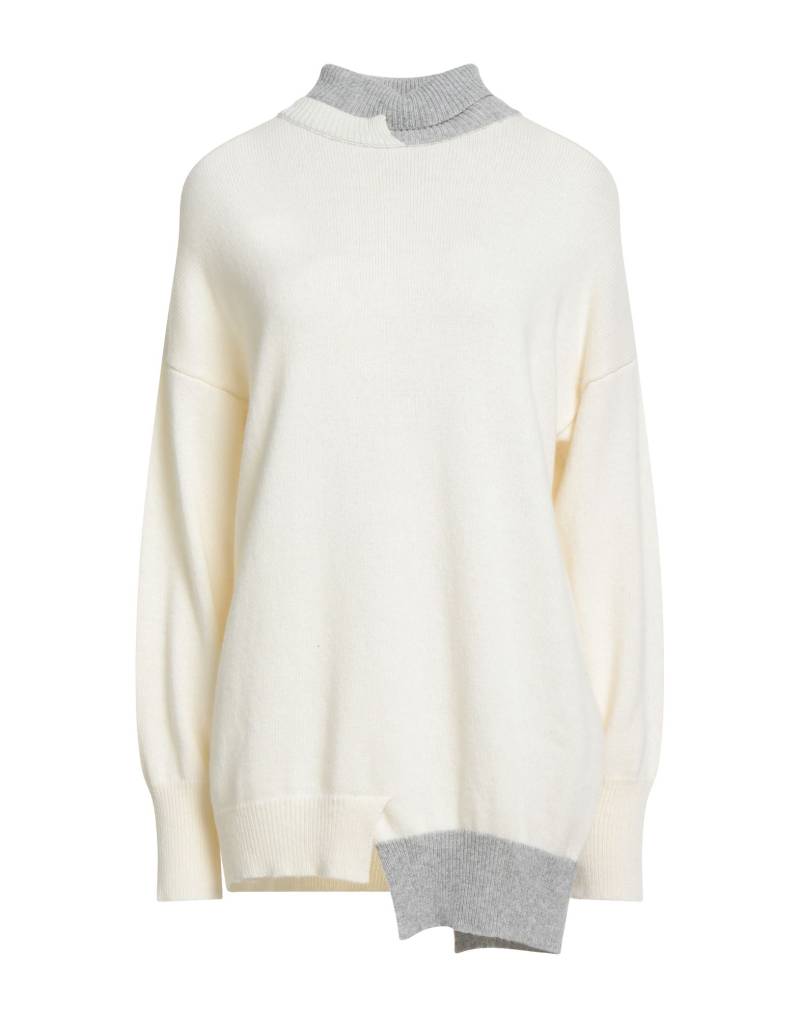 N.O.W. ANDREA ROSATI CASHMERE Rollkragenpullover Damen Cremeweiß von N.O.W. ANDREA ROSATI CASHMERE