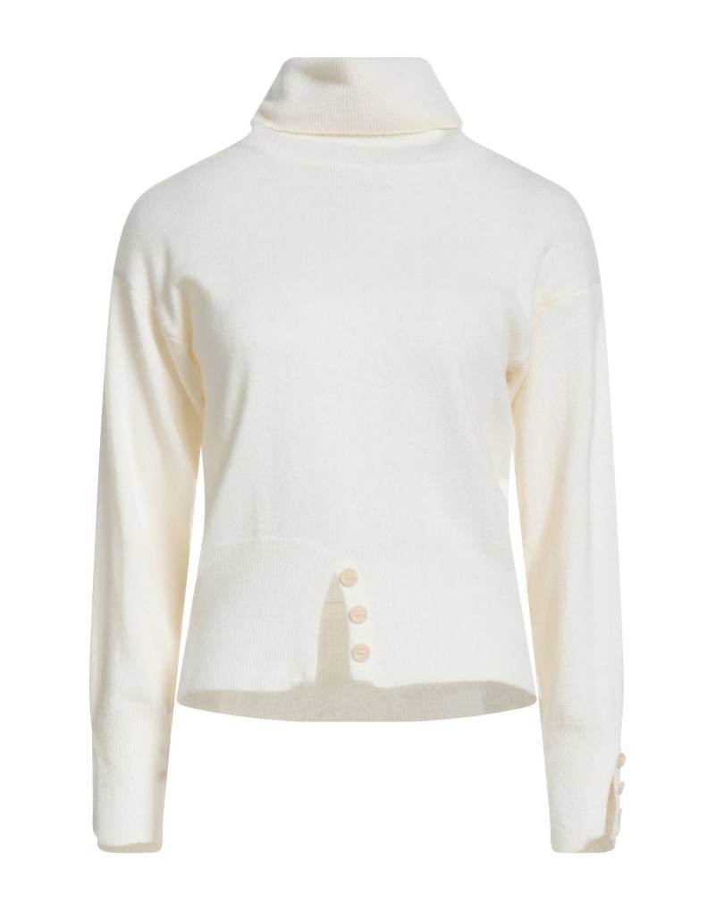 N.O.W. ANDREA ROSATI CASHMERE Rollkragenpullover Damen Elfenbein von N.O.W. ANDREA ROSATI CASHMERE