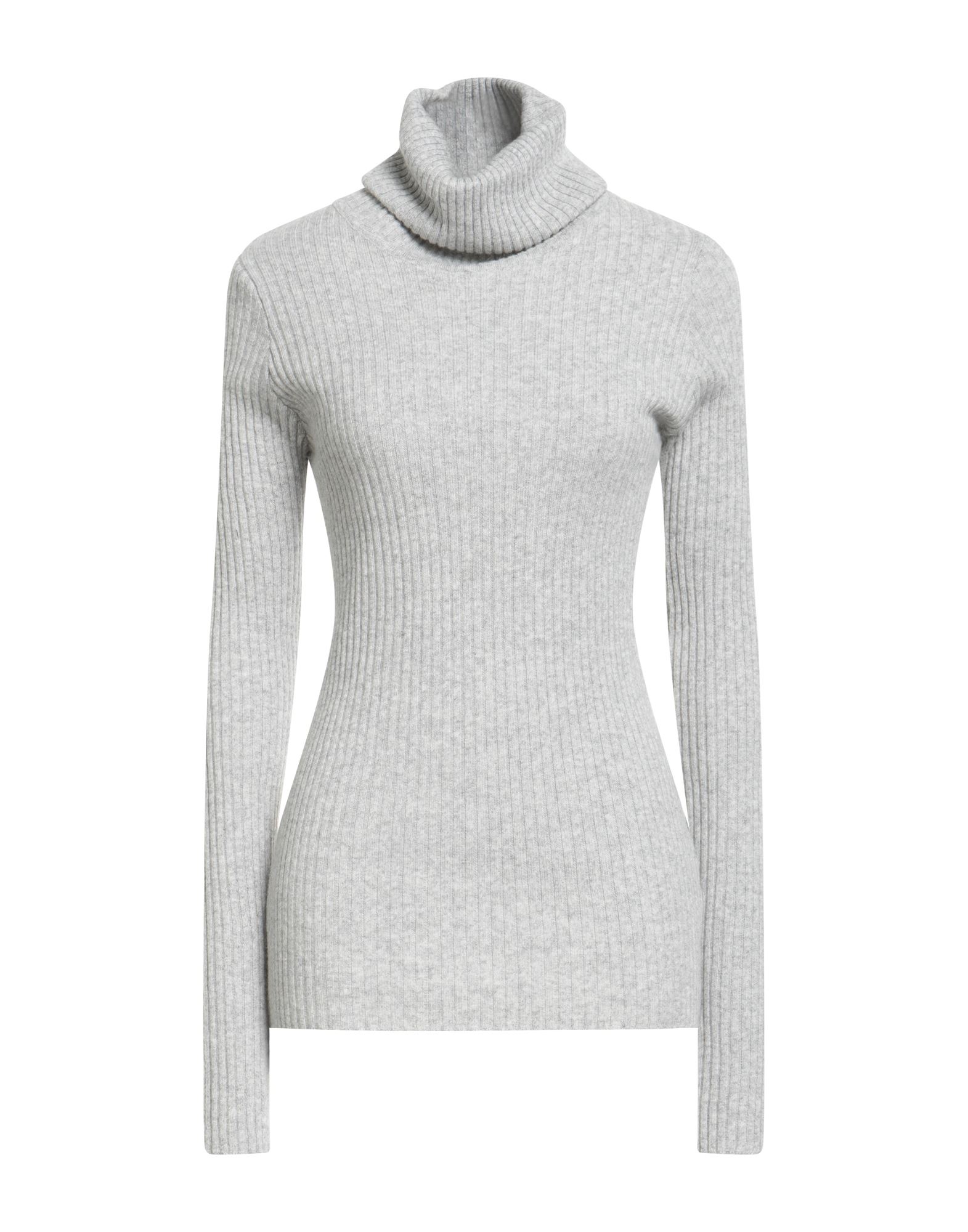 N.O.W. ANDREA ROSATI CASHMERE Rollkragenpullover Damen Grau von N.O.W. ANDREA ROSATI CASHMERE