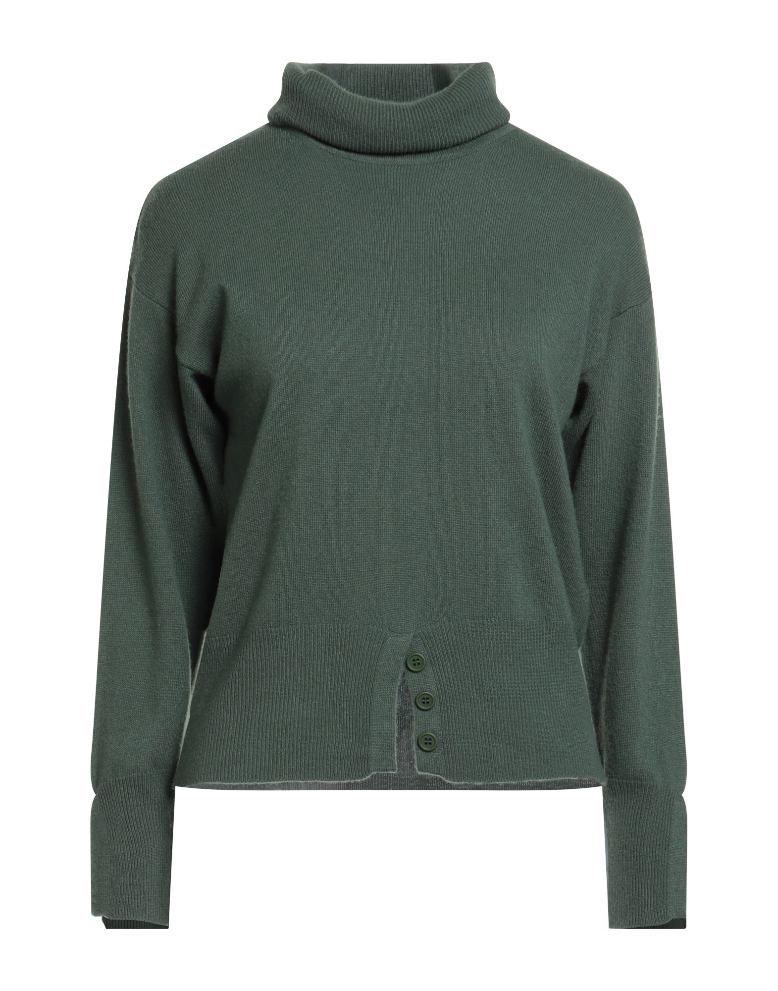 N.O.W. ANDREA ROSATI CASHMERE Rollkragenpullover Damen Grün von N.O.W. ANDREA ROSATI CASHMERE