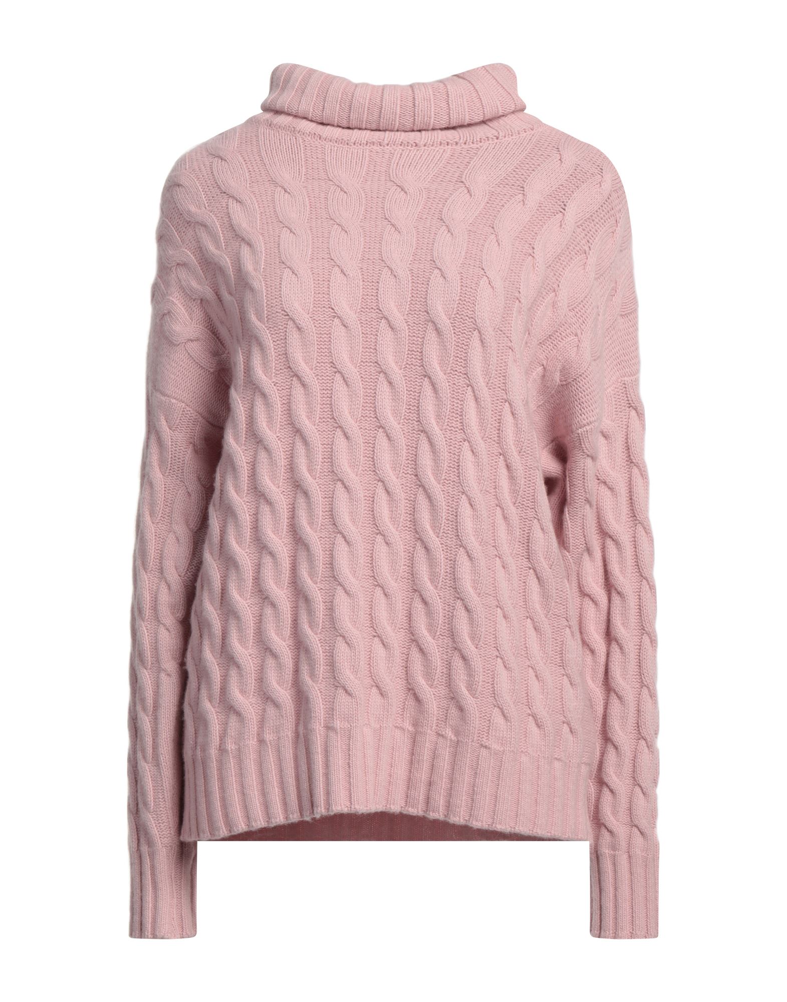 N.O.W. ANDREA ROSATI CASHMERE Rollkragenpullover Damen Rosa von N.O.W. ANDREA ROSATI CASHMERE