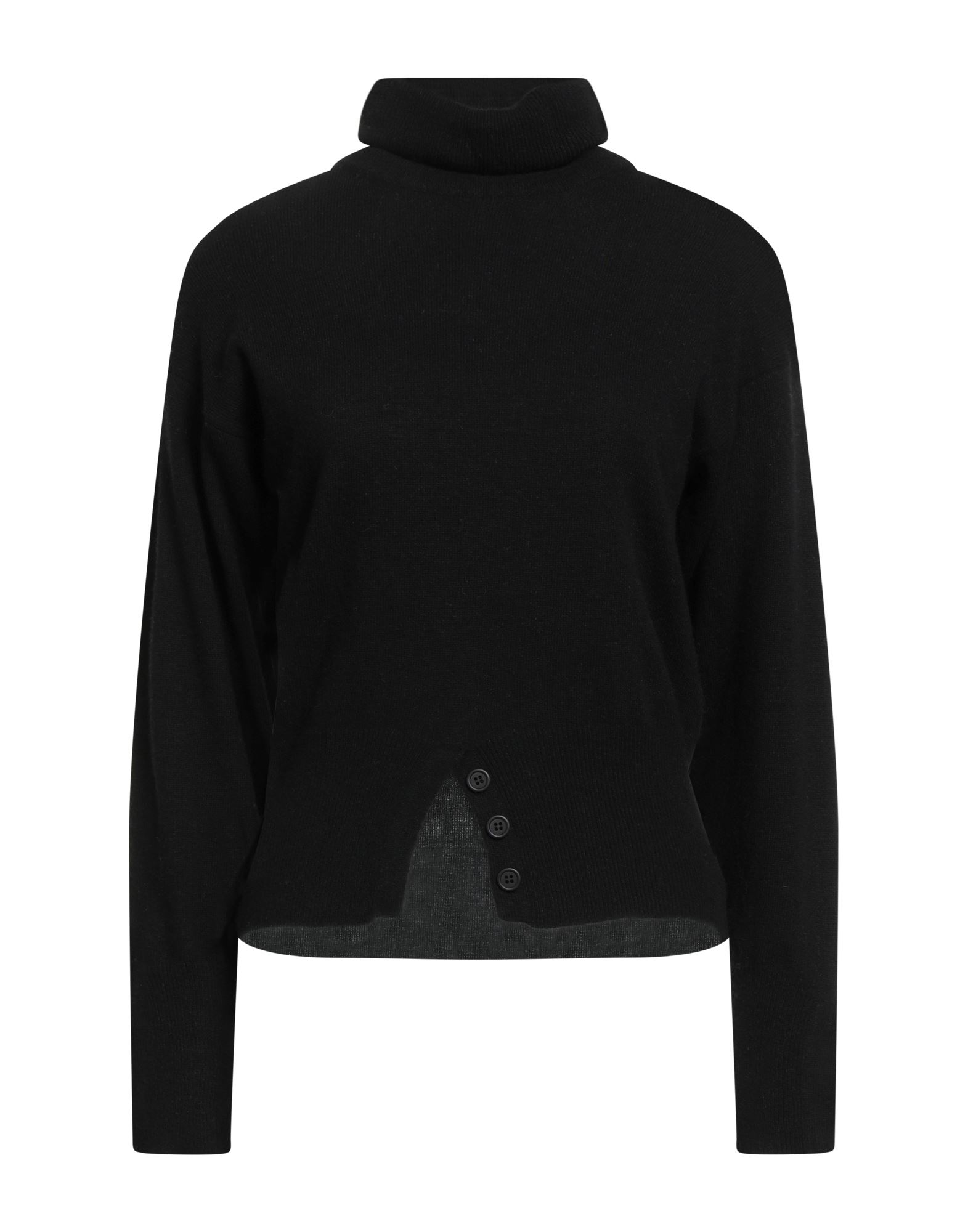 N.O.W. ANDREA ROSATI CASHMERE Rollkragenpullover Damen Schwarz von N.O.W. ANDREA ROSATI CASHMERE