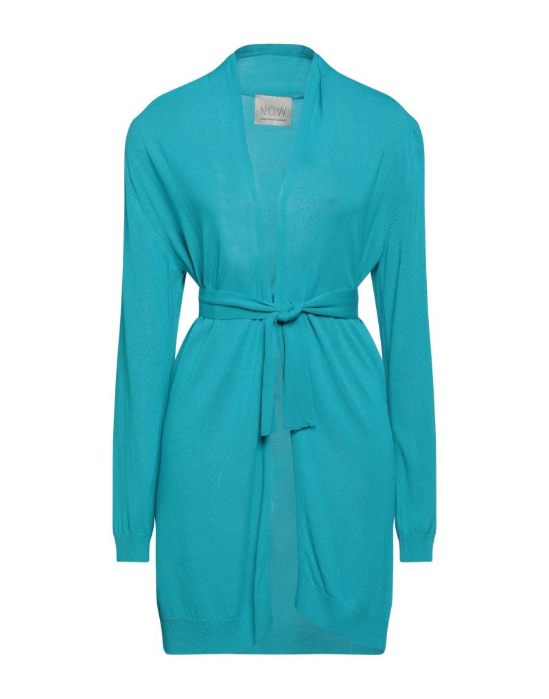 N.O.W. ANDREA ROSATI CASHMERE Strickjacke Damen Azurblau von N.O.W. ANDREA ROSATI CASHMERE