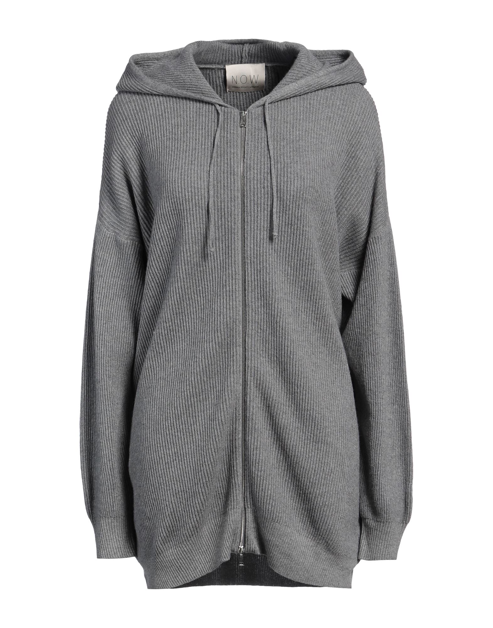 N.O.W. ANDREA ROSATI CASHMERE Strickjacke Damen Blei von N.O.W. ANDREA ROSATI CASHMERE