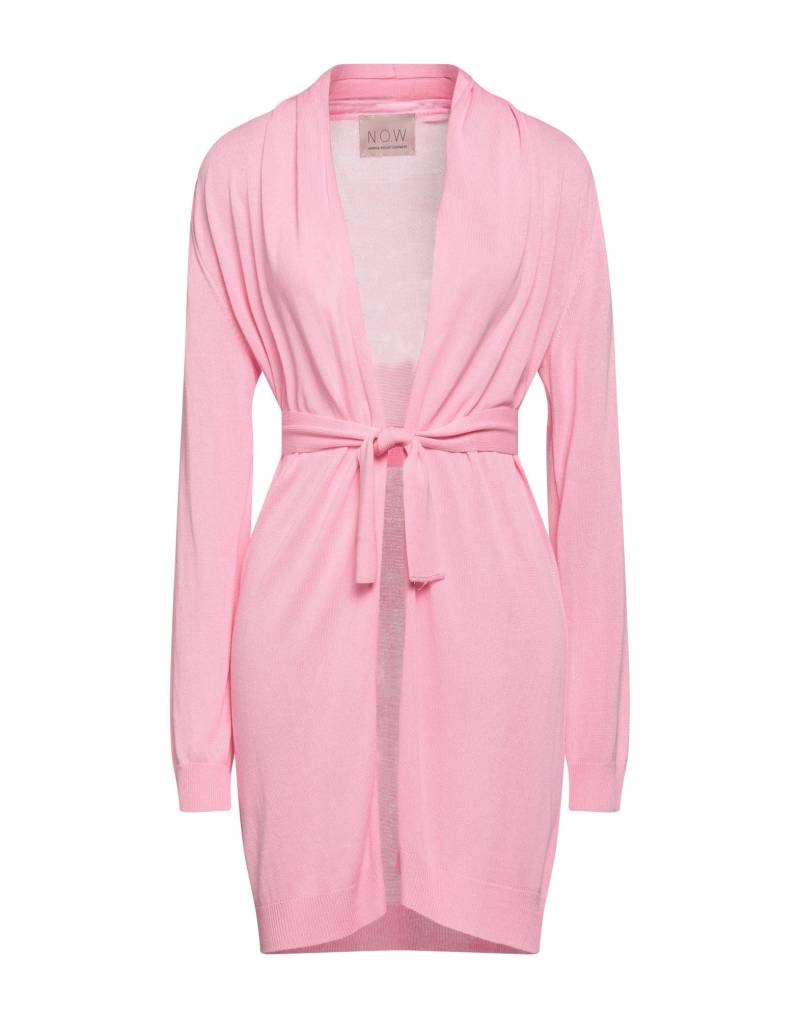 N.O.W. ANDREA ROSATI CASHMERE Strickjacke Damen Rosa von N.O.W. ANDREA ROSATI CASHMERE
