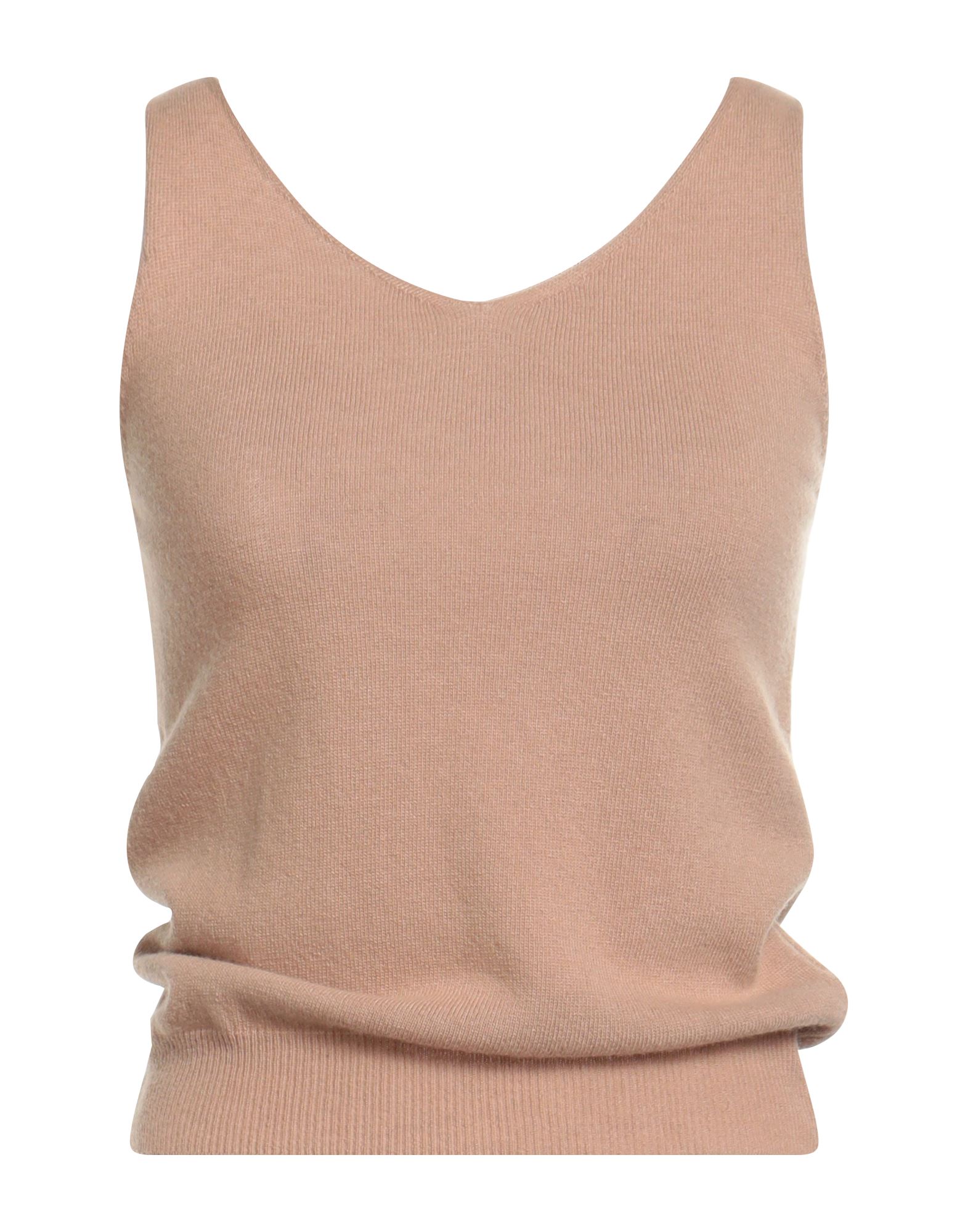 N.O.W. ANDREA ROSATI CASHMERE Top Damen Kamel von N.O.W. ANDREA ROSATI CASHMERE