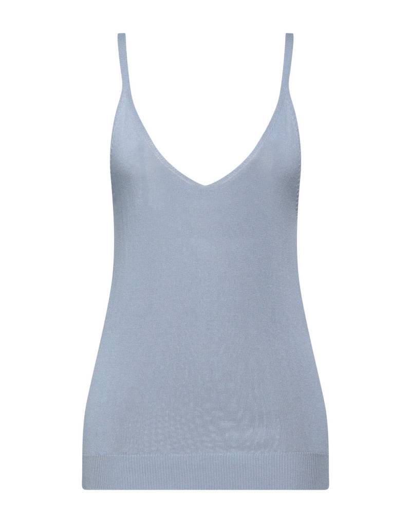 N.O.W. ANDREA ROSATI CASHMERE Top Damen Taubenblau von N.O.W. ANDREA ROSATI CASHMERE