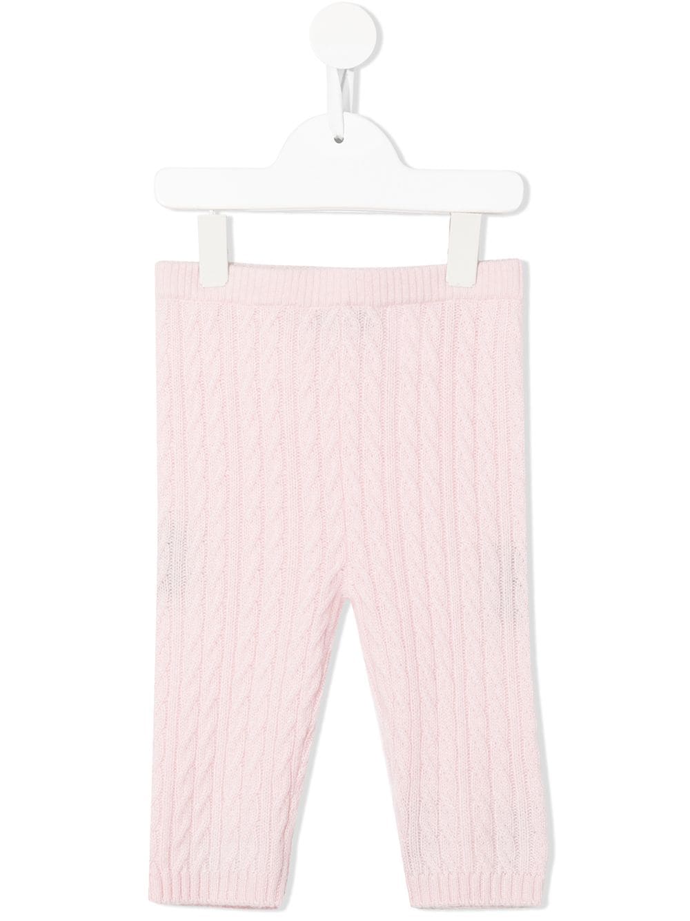 N.PEAL KIDS Leggings mit Zopfmuster - Rosa von N.PEAL KIDS