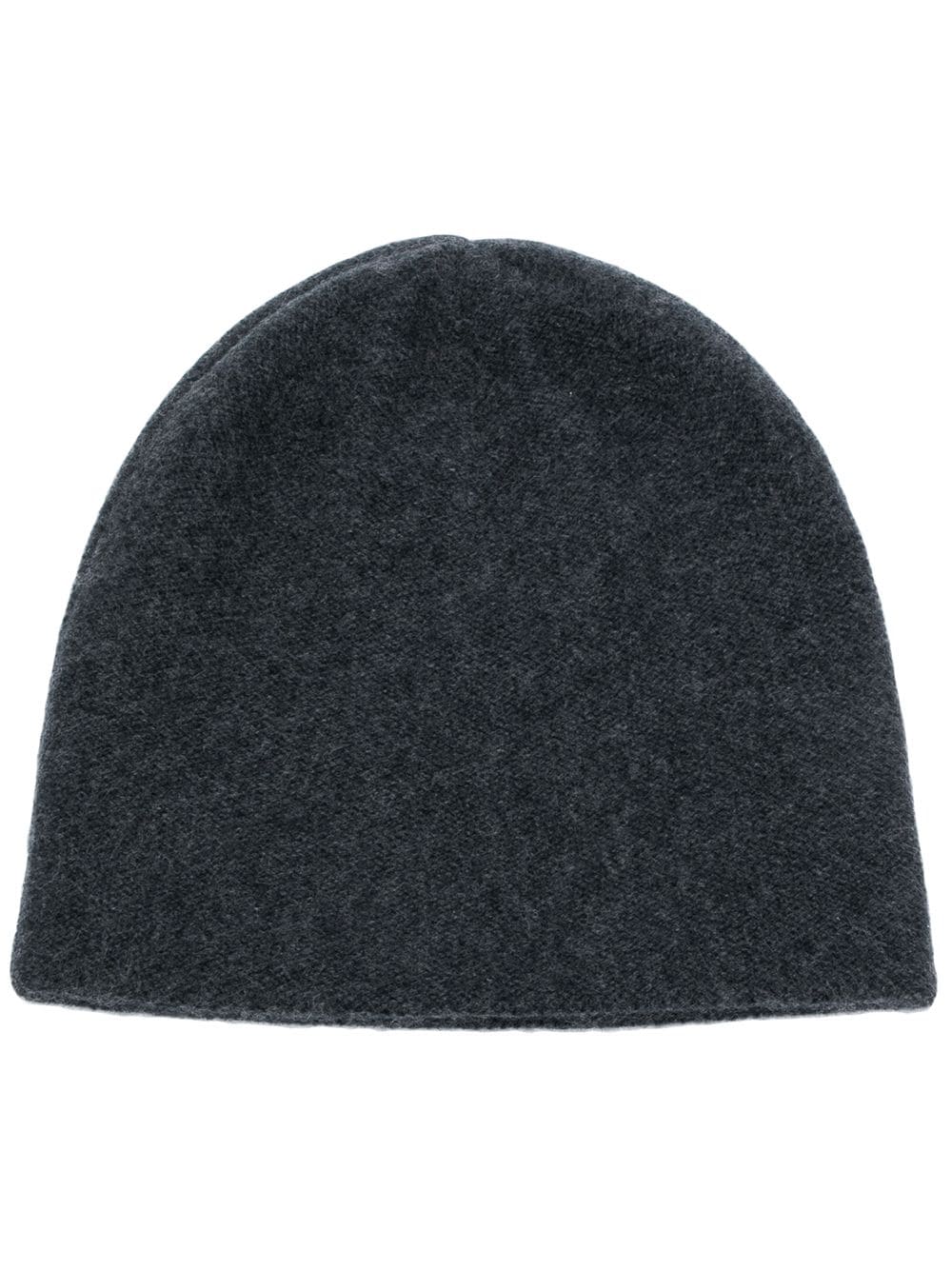 N.Peal Beanie aus Bio-Kaschmir - Grau von N.Peal