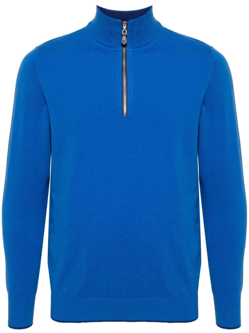 N.Peal Carnaby Sweatshirt aus Bio-Kaschmir - Blau von N.Peal