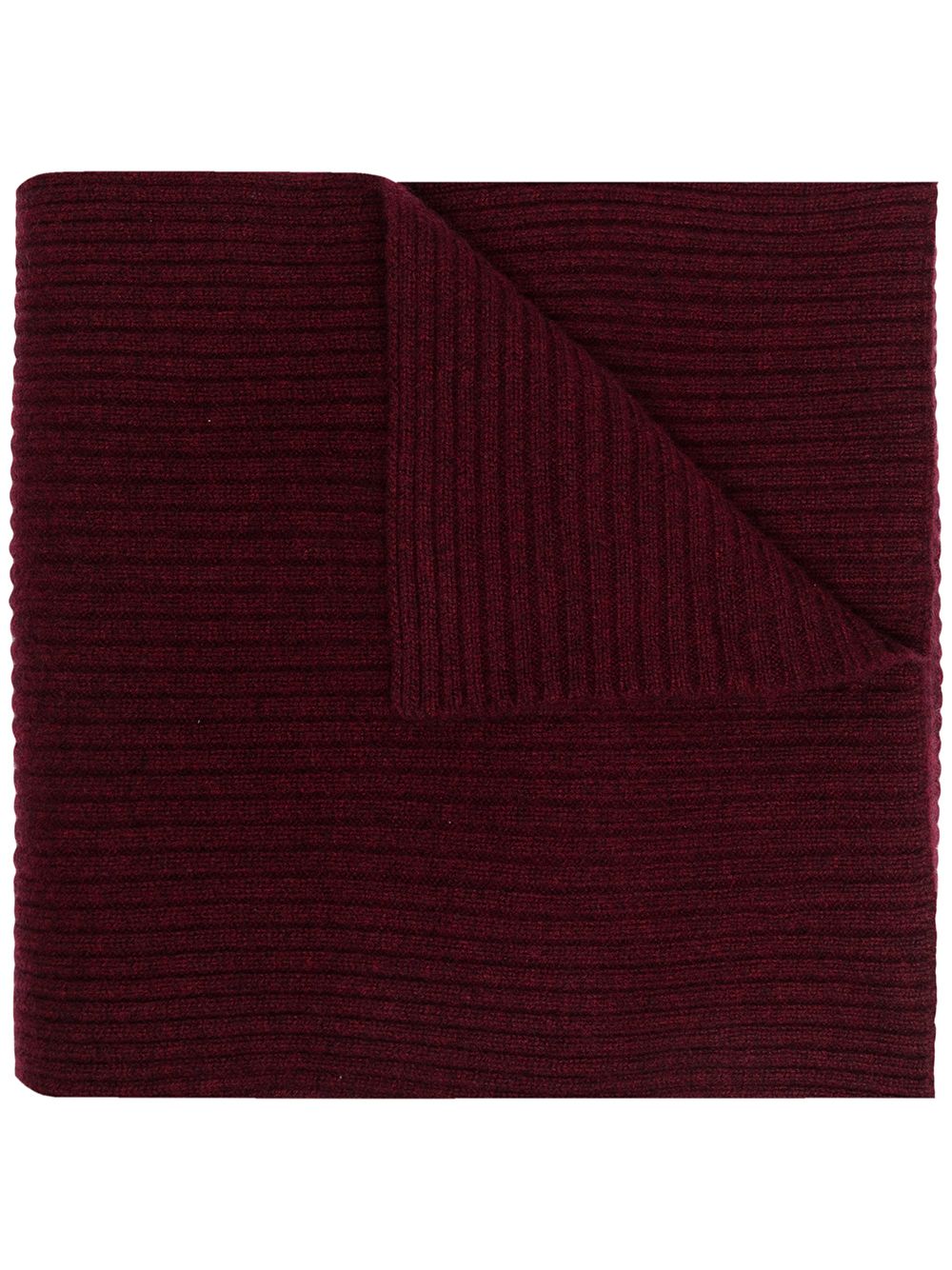 N.Peal Grob gestrickter Kaschmirschal - Rot von N.Peal