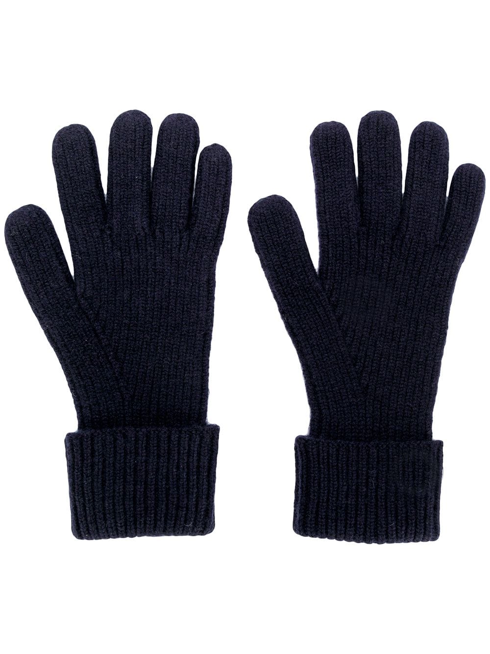 N.Peal Handschuhe aus Kaschmir - Blau von N.Peal