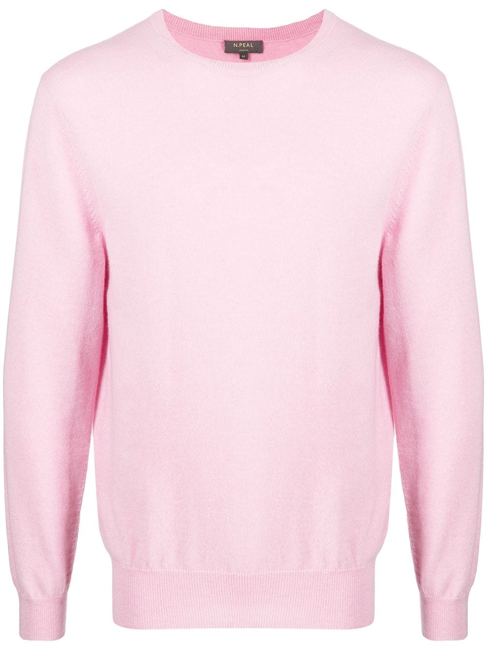 N.Peal Kaschmirpullover mit rundem Ausschnitt - Rosa von N.Peal