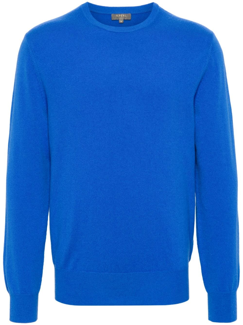 N.Peal Oxford Pullover aus Bio-Kaschmir - Blau von N.Peal