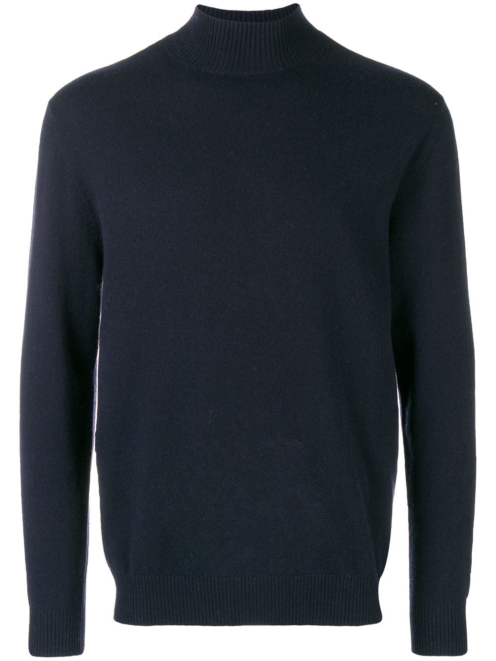 N.Peal Rollkragenpullover mit schmalem Schnitt - Blau von N.Peal