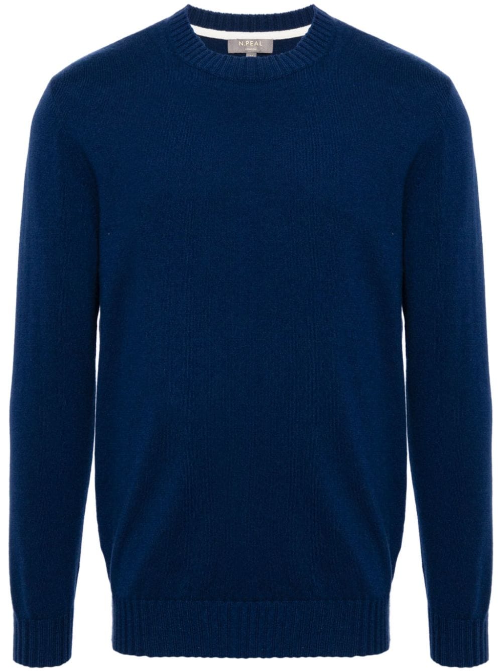 N.Peal Shoreditch Pullover aus Bio-Kaschmir - Blau von N.Peal