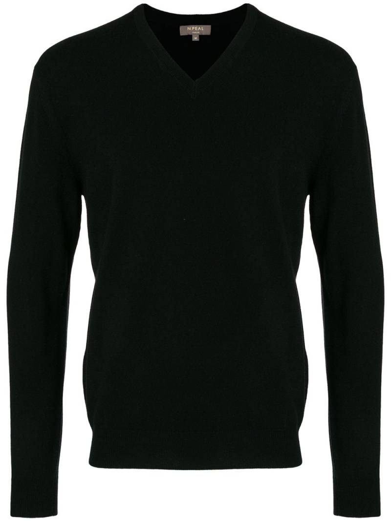 N.Peal 'The Burlington' Kaschmirpullover - Schwarz von N.Peal