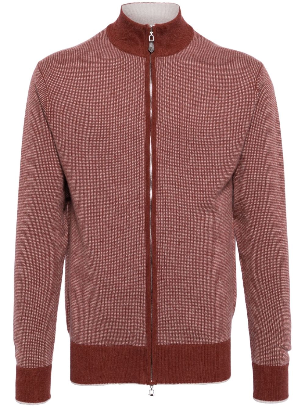 N.Peal The Carnaby Cardigan - Rot von N.Peal