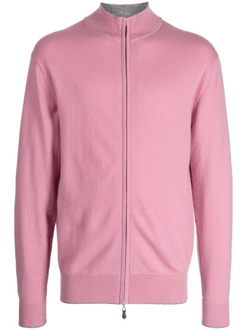 N.Peal The Knightsbridge Cardigan - Rosa von N.Peal