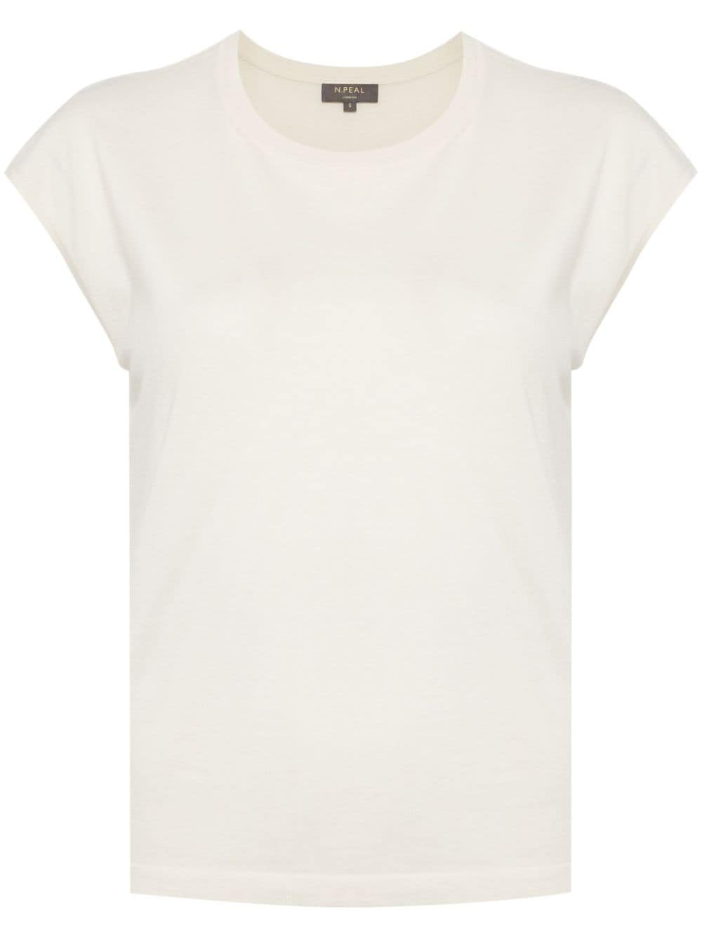 N.Peal round-neck short-sleeve T-shirt - Nude von N.Peal