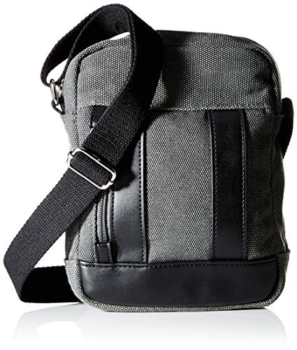 N.V. Bags Herren Paul Crossbody, Schwarz von N.V. Bags