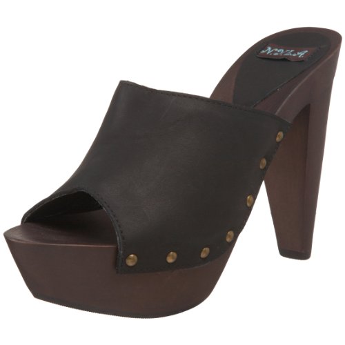 N.Y.L.A. Damen Ragine Mule, schwarz, 43 EU von N.Y.L.A.