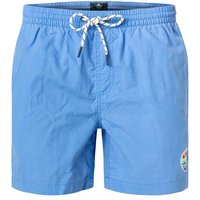 N.Z.A. Herren Badeshorts blau Mikrofaser unifarben von N.Z.A.