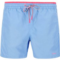 N.Z.A. Herren Badeshorts blau unifarben von N.Z.A.