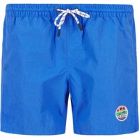 N.Z.A. Herren Badeshorts blau unifarben von N.Z.A.