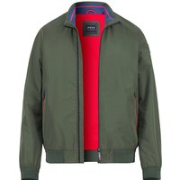 N.Z.A. Herren Funktionsblouson grün Mikrofaser unifarben von N.Z.A.