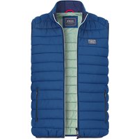 N.Z.A. Herren Steppweste blau Mikrofaser von N.Z.A.