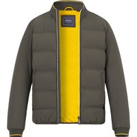 N.Z.A. Herren Jacke grün Mikrofaser unifarben von N.Z.A.