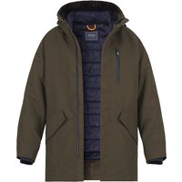 N.Z.A. Herren Funktionsjacke grün Mikrofaser unifarben von N.Z.A.