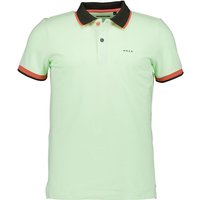 N.Z.A. Herren Polo-Shirt grün Baumwoll-Piqué von N.Z.A.