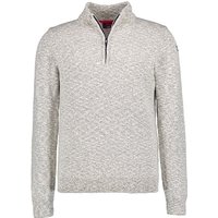 N.Z.A. Herren Troyer beige Baumwolle unifarben von N.Z.A.