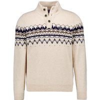 N.Z.A. Herren Pullover beige unifarben von N.Z.A.