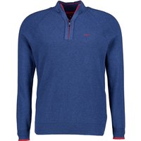 N.Z.A. Herren Pullover blau unifarben N.Z.A. Herren Pullover blau unifarben von N.Z.A.