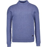 N.Z.A. Herren Pullover blau unifarben von N.Z.A.
