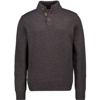 N.Z.A. Herren Pullover braun unifarben von N.Z.A.