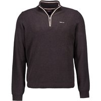 N.Z.A. Herren Troyer grau Mikrofaser unifarben von N.Z.A.